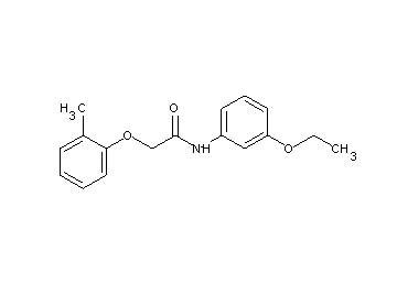 N-(3-ethoxyphenyl)-2-(2-methylphenoxy)acetamide