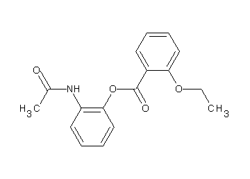 2-(acetylamino)phenyl 2-ethoxybenzoate