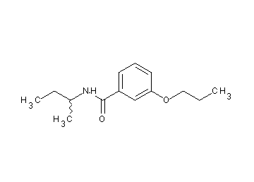 N-(sec-butyl)-3-propoxybenzamide