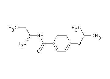 N-(sec-butyl)-4-isopropoxybenzamide