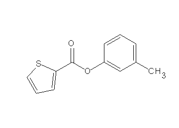 3-methylphenyl 2-thiophenecarboxylate