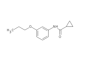 N-(3-propoxyphenyl)cyclopropanecarboxamide