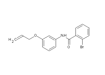 N-[3-(allyloxy)phenyl]-2-bromobenzamide