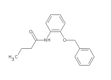 N-[2-(benzyloxy)phenyl]butanamide
