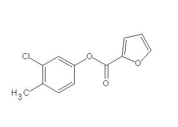 3-chloro-4-methylphenyl 2-furoate