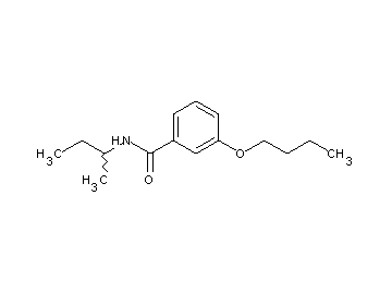 3-butoxy-N-(sec-butyl)benzamide