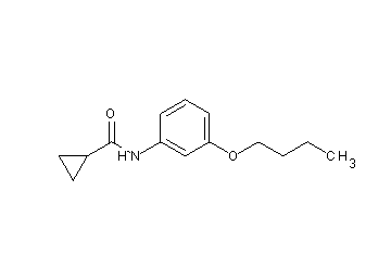 N-(3-butoxyphenyl)cyclopropanecarboxamide