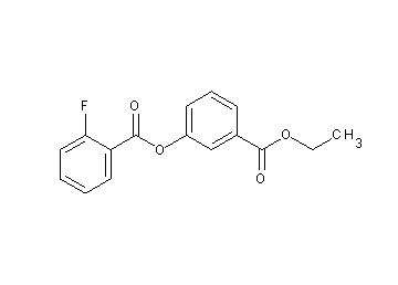 3-(ethoxycarbonyl)phenyl 2-fluorobenzoate