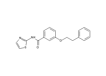 3-(2-phenylethoxy)-N-1,3-thiazol-2-ylbenzamide