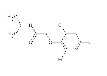 2-(2-bromo-4,6-dichlorophenoxy)-N-isopropylacetamide