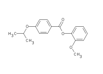 2-methoxyphenyl 4-isopropoxybenzoate