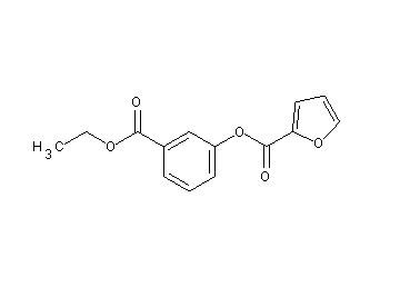 3-(ethoxycarbonyl)phenyl 2-furoate