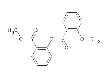 2-(methoxycarbonyl)phenyl 2-methoxybenzoate