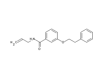 N-allyl-3-(2-phenylethoxy)benzamide