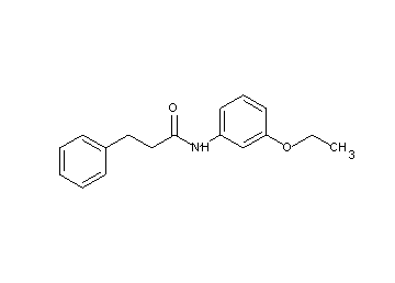 N-(3-ethoxyphenyl)-3-phenylpropanamide