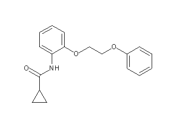 N-[2-(2-phenoxyethoxy)phenyl]cyclopropanecarboxamide