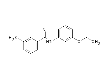 N-(3-ethoxyphenyl)-3-methylbenzamide