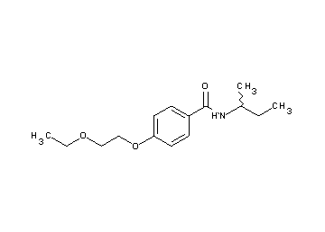N-(sec-butyl)-4-(2-ethoxyethoxy)benzamide
