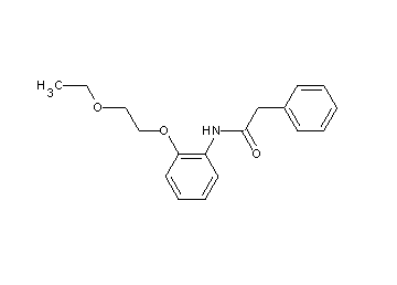 N-[2-(2-ethoxyethoxy)phenyl]-2-phenylacetamide