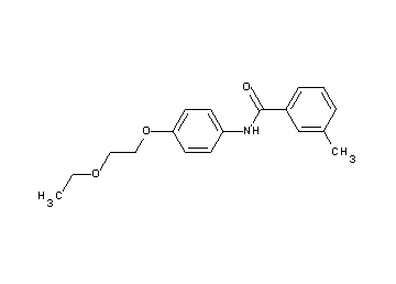 N-[4-(2-ethoxyethoxy)phenyl]-3-methylbenzamide