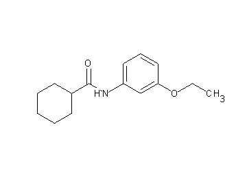 N-(3-ethoxyphenyl)cyclohexanecarboxamide