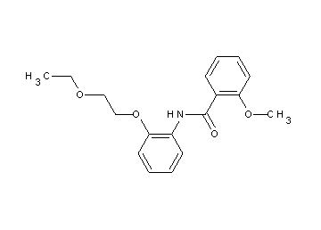 N-[2-(2-ethoxyethoxy)phenyl]-2-methoxybenzamide