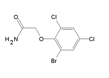 2-(2-bromo-4,6-dichlorophenoxy)acetamide