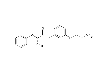 2-phenoxy-N-(3-propoxyphenyl)propanamide