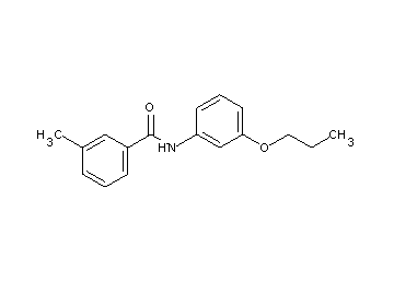 3-methyl-N-(3-propoxyphenyl)benzamide