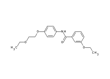 3-ethoxy-N-[4-(2-ethoxyethoxy)phenyl]benzamide