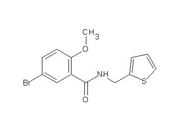 5-bromo-2-methoxy-N-(2-thienylmethyl)benzamide