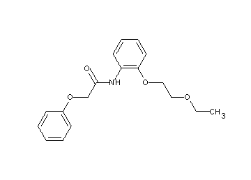 N-[2-(2-ethoxyethoxy)phenyl]-2-phenoxyacetamide