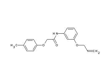 N-[3-(allyloxy)phenyl]-2-(4-methylphenoxy)acetamide