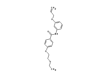 N-[3-(allyloxy)phenyl]-4-(2-ethoxyethoxy)benzamide