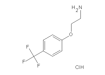 {2-[4-(trifluoromethyl)phenoxy]ethyl}amine hydrochloride