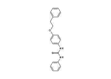 N-phenyl-N'-[4-(2-phenylethoxy)phenyl]thiourea