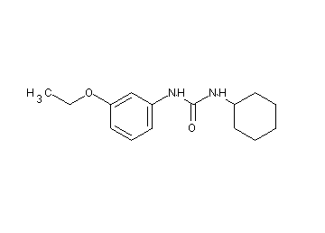 N-cyclohexyl-N'-(3-ethoxyphenyl)urea