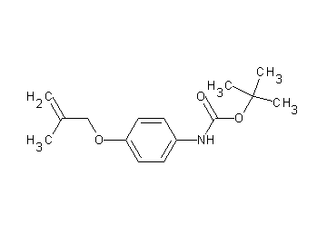 tert-butyl {4-[(2-methyl-2-propen-1-yl)oxy]phenyl}carbamate