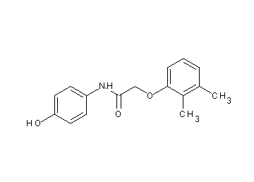 2-(2,3-dimethylphenoxy)-N-(4-hydroxyphenyl)acetamide 2-(2,3-dimethylphenoxy)-N-(4-hydroxyphenyl)acetamide