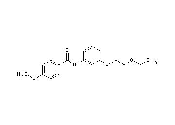 N-[3-(2-ethoxyethoxy)phenyl]-4-methoxybenzamide