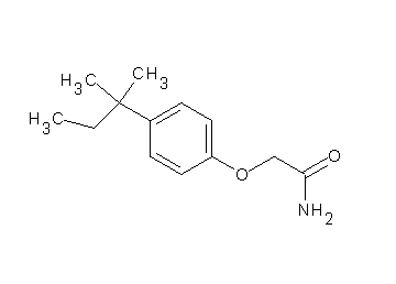 2-[4-(1,1-dimethylpropyl)phenoxy]acetamide