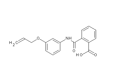 2-({[3-(allyloxy)phenyl]amino}carbonyl)benzoic acid