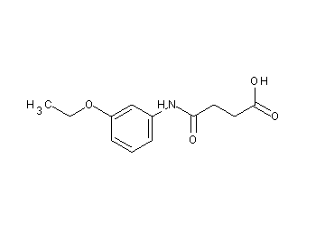 4-[(3-ethoxyphenyl)amino]-4-oxobutanoic acid
