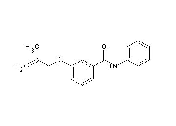 3-[(2-methyl-2-propen-1-yl)oxy]-N-phenylbenzamide