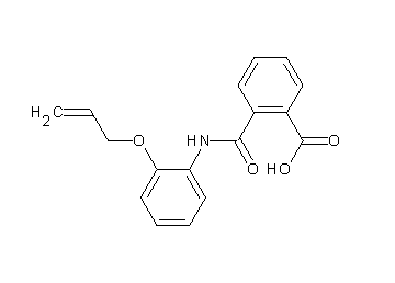 2-({[2-(allyloxy)phenyl]amino}carbonyl)benzoic acid