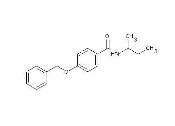 4-(benzyloxy)-N-(sec-butyl)benzamide