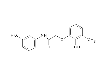 2-(2,3-dimethylphenoxy)-N-(3-hydroxyphenyl)acetamide - Click Image to Close