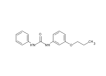 N-phenyl-N'-(3-propoxyphenyl)urea
