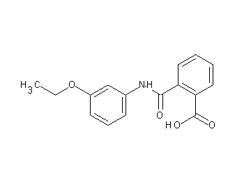 2-{[(3-ethoxyphenyl)amino]carbonyl}benzoic acid