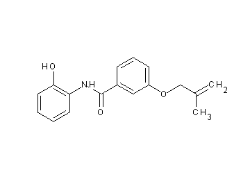 N-(2-hydroxyphenyl)-3-[(2-methyl-2-propen-1-yl)oxy]benzamide